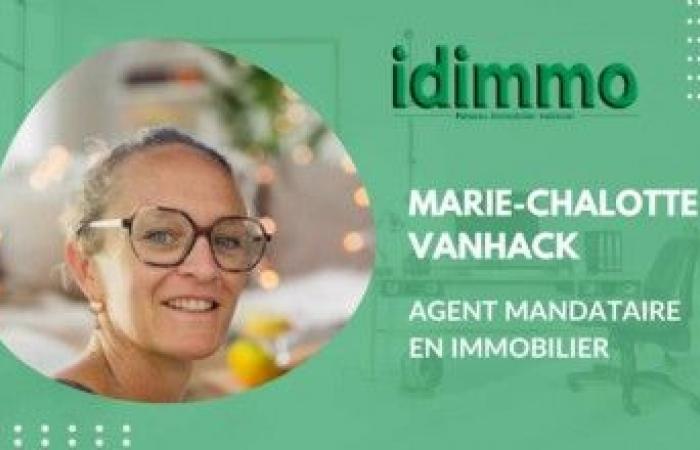 Portrait of Marie-Charlotte VANHACK, new IDIMMO agent in Saint-Priest