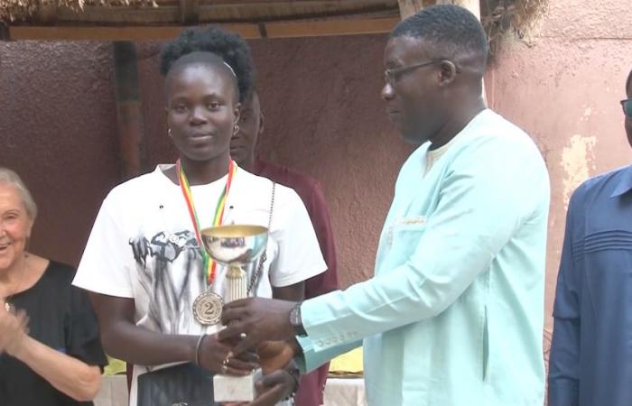 Aby Dia honored for her good conduct