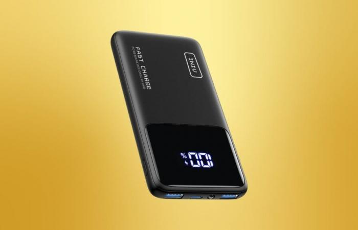 Extremely well rated, this external battery is at an extremely attractive price