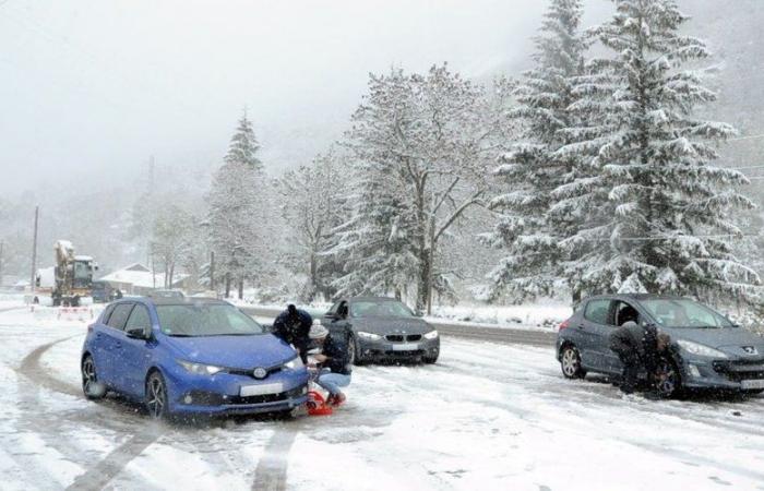 Alert for heavy snowfall and strong winds in Ariège, access to Pas de la Casa closes at 5 p.m.