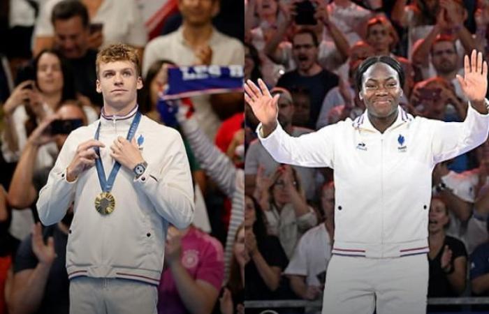 Léon Marchand and Clarisse Agbégnénou named best athletes by the French according to the Odoxa barometer