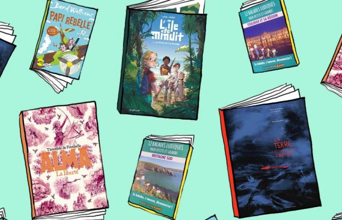 children's documentary comic novels: selection from 1jour1actu