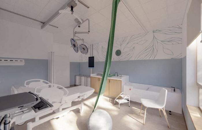 IN PICTURES. Bedrooms, birthing rooms… This is what the future maternity ward in Rennes will look like