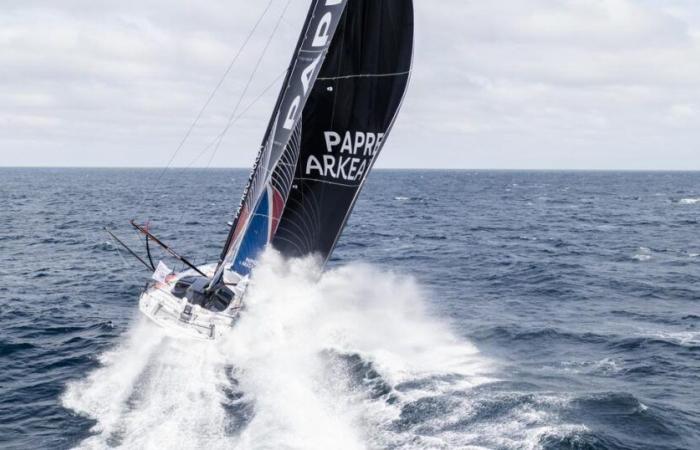 approaching Cape Horn, Richomme imposes a hellish pace on Dalin