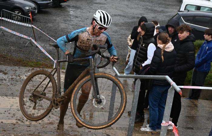 South Gironde – CYCLING — — Joshua Dubau winner of the 46th cyclo-cross of Montbron-Eymouthiers