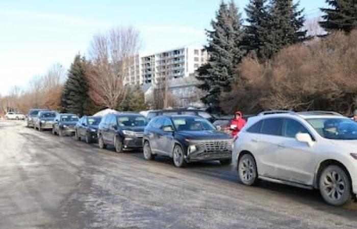 Christmas baskets distributed to 200 families in need