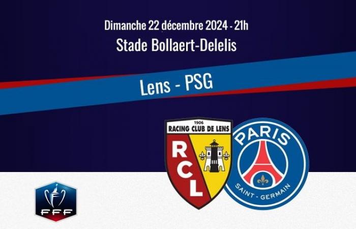 Match: The official team composition of Lens/PSG without Ramos