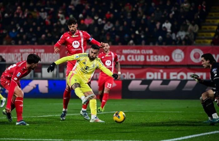 Serie A: Monza-Juventus 1-2, a goal from Nico Gonzalez decides