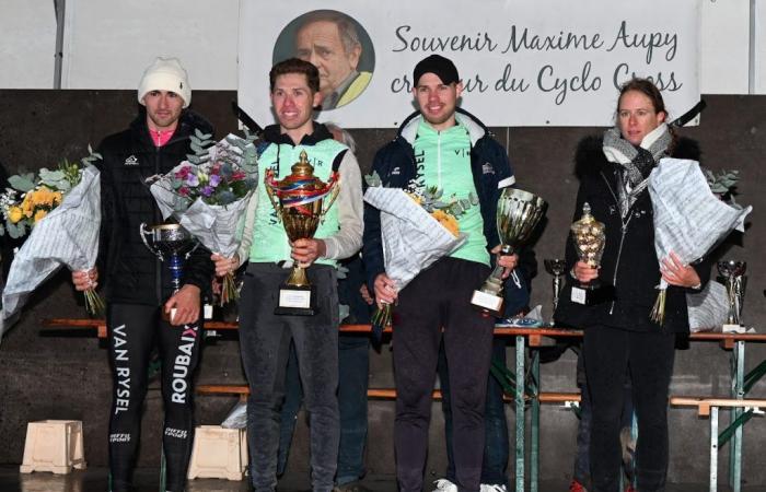 South Gironde – CYCLING — — Joshua Dubau winner of the 46th cyclo-cross of Montbron-Eymouthiers