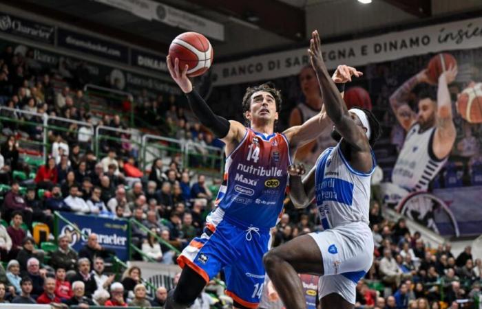 Serie A, Sassari-Treviso 96-94: Nutribullet comes close to a coup in Sardinia