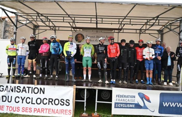 South Gironde – CYCLING — — Joshua Dubau winner of the 46th cyclo-cross of Montbron-Eymouthiers