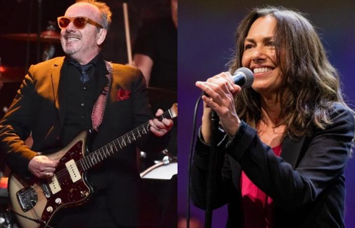 Susanna Hoffs and Elvis Costello cover the Stones for Keith Richards' birthday