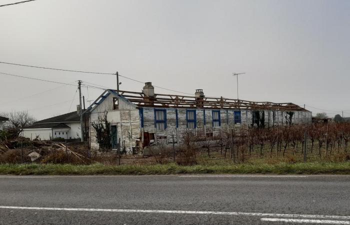 Châteaubernard: the former military barracks immortalized before its demolition