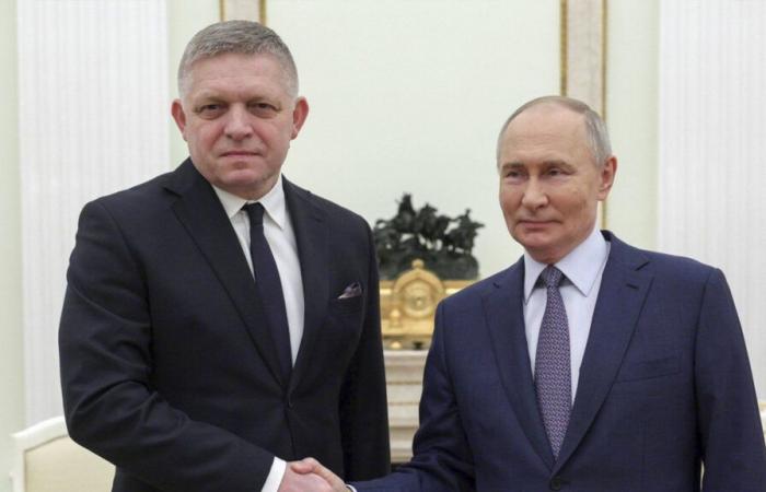 Putin meets with Slovak Prime Minister in Moscow