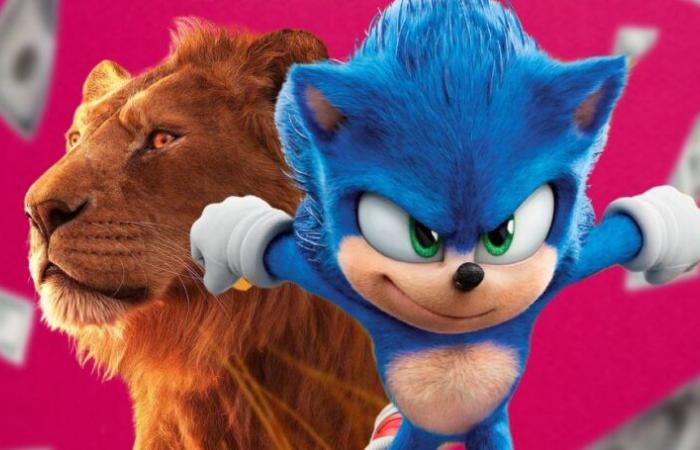 Mufasa gets blown up by Sonic 3 for its box office start