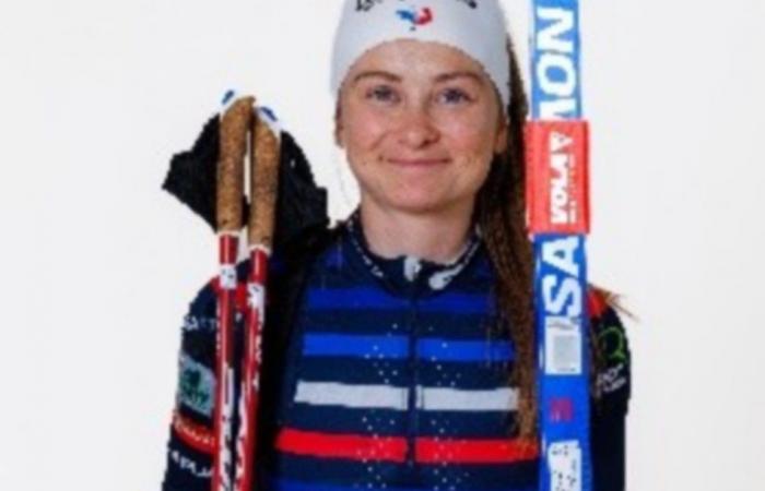 BIATHLON: Policewoman Jeanne RICHARD, 4th in the Annecy-Le Grand Bornand pursuit (74)