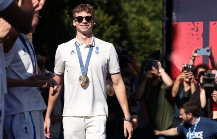 Léon Marchand and Clarisse Agbégnénou, favorite athletes of the French in 2024