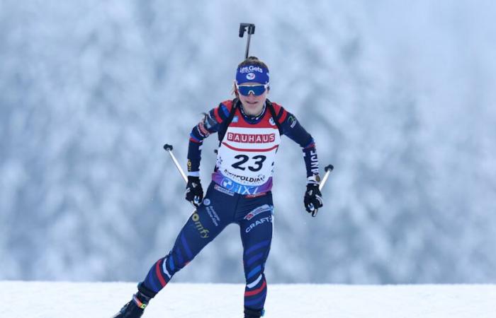 2024/25 Biathlon World Cup in Annecy – Le Grand Bornand: Jeanne Richard has one tenth of the mass-start podium