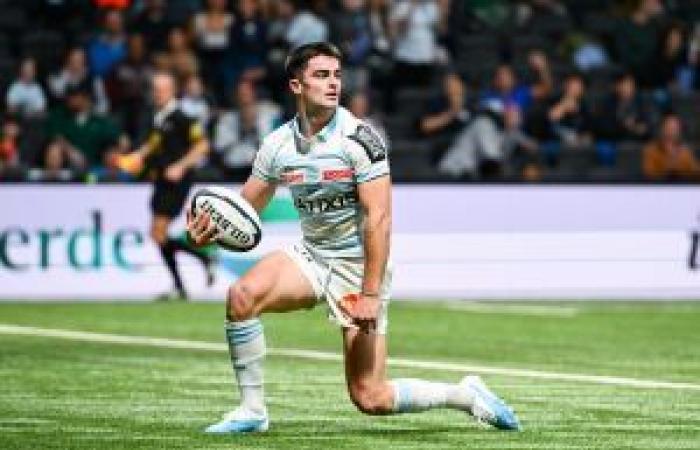 Worry and confusion after the knockout. of Sam James from Racing 92 in the middle of a match