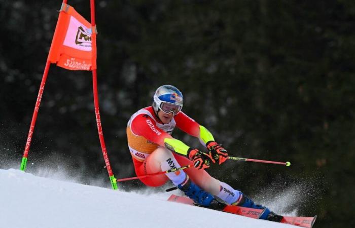 Alpine skiing: Marco Odermatt 3rd after the first round