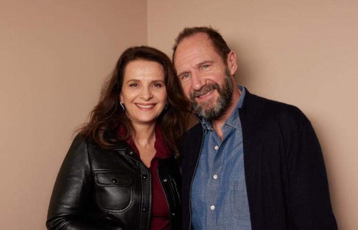 Ralph Fiennes and Juliette Binoche: the reunion of two “very very good friends” in an epic film