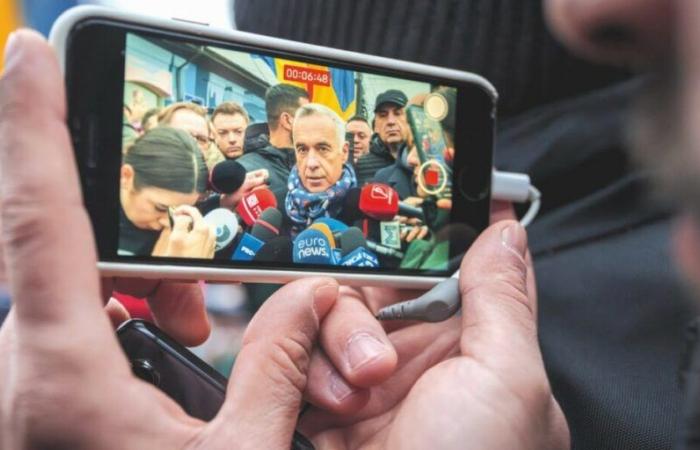 Romania. The campaign on TikTok was from the liberals, but it favored another