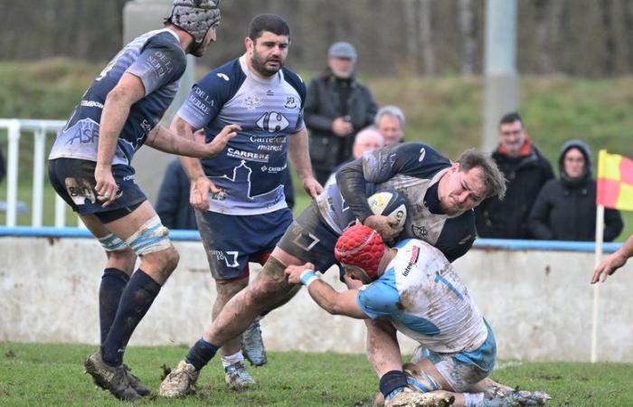 Amateur rugby – National 2: Fleurance does not avoid the Christmas pitfall, beaten by a rigorous team from Valence-d’Agen