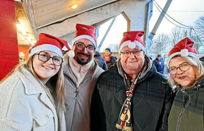 Guingamp: like a Christmas feel at Roudourou for the EAG – SM Caen match [En images]