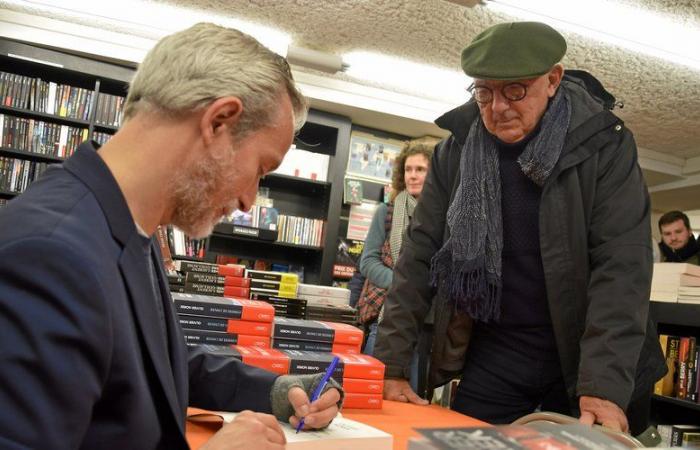 “The winter warriors”: at the Maison du livre de Rodez, Olivier Norek attracts the crowds on big days