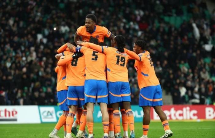 With numerical superiority, OM enjoys a new trip to Saint-Étienne, in the 32nd finals of the Coupe de France