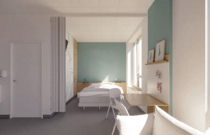 IN PICTURES. Bedrooms, birthing rooms… This is what the future maternity ward in Rennes will look like