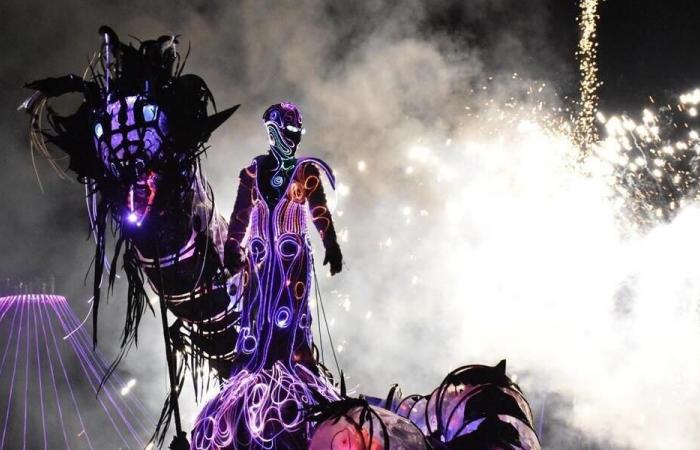 Dragon of light, giant giraffes… What are the shows to see in Quimper during the