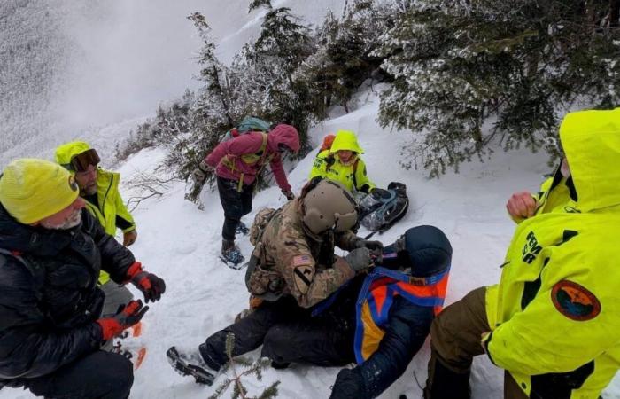 PICTURES | Mount Lafayette hike turns into fight for survival and helicopter rescue