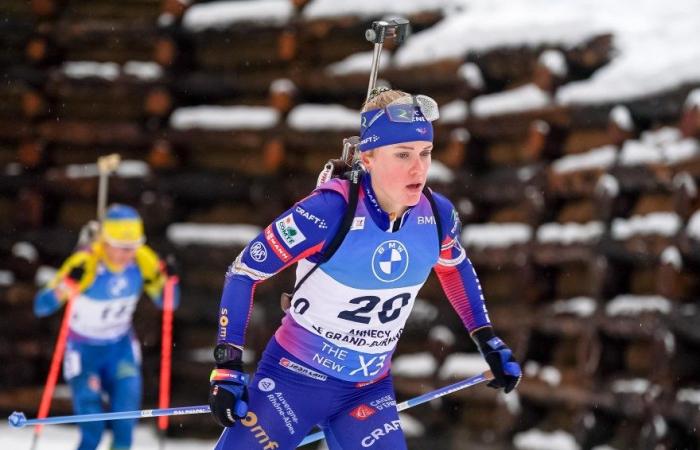 Biathlon | Le Grand-Bornand: Selina Grotian wins for the first time in the world cup in the mass start, Jeanne Richard beaten by a tenth for the podium | Nordic Mag | No. 1 Biathlon