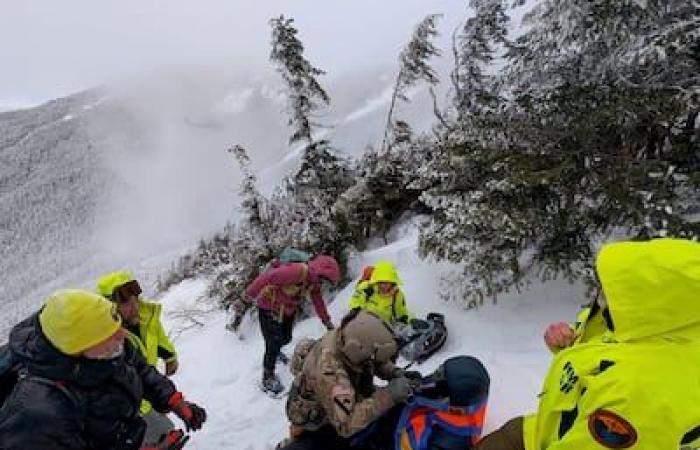 PICTURES | Mount Lafayette hike turns into fight for survival and helicopter rescue