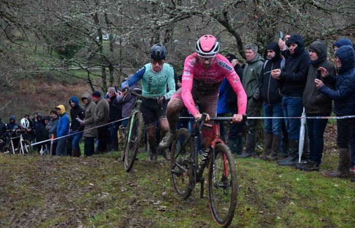 South Gironde – CYCLING — — Joshua Dubau winner of the 46th cyclo-cross of Montbron-Eymouthiers