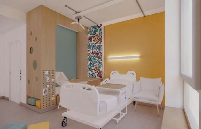 IN PICTURES. Bedrooms, birthing rooms… This is what the future maternity ward in Rennes will look like