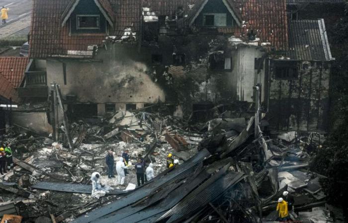 ten members of the same family die when their plane crashes in a shopping area