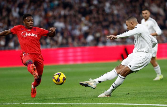 Real Madrid: the video of Kylian Mbappé's nice goal to launch the Madrilenians against Sevilla FC