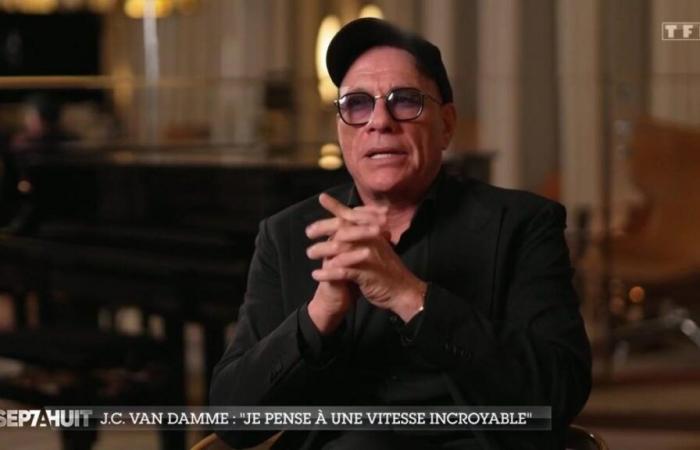 Audrey Crespo-Mara perplexed by Jean-Claude Van Damme, this question as lunar as the answer