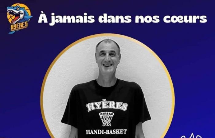 Tribute to Jérôme Mugnaïni in Hyères, emblematic figure of Hyères sport at HTV Basket