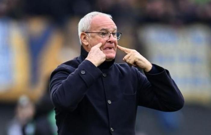 Ranieri's curious choice: he didn't even make a substitution in Roma-Parma