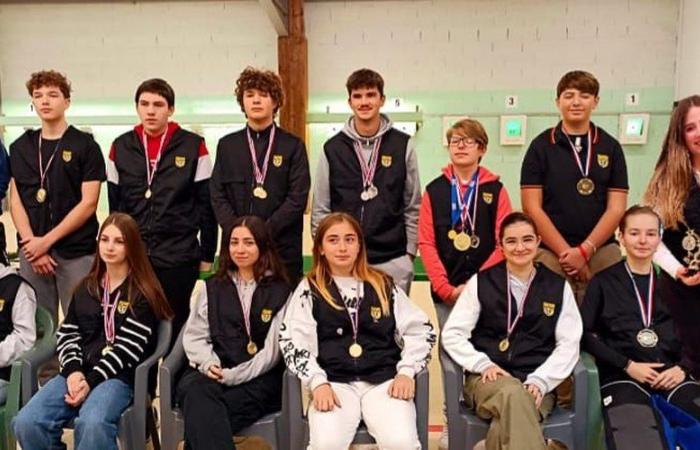 The Narbonne Shooting Society wins 19 regional podiums