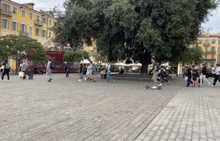 marauding continues on Place Garibaldi, despite the petition of traders