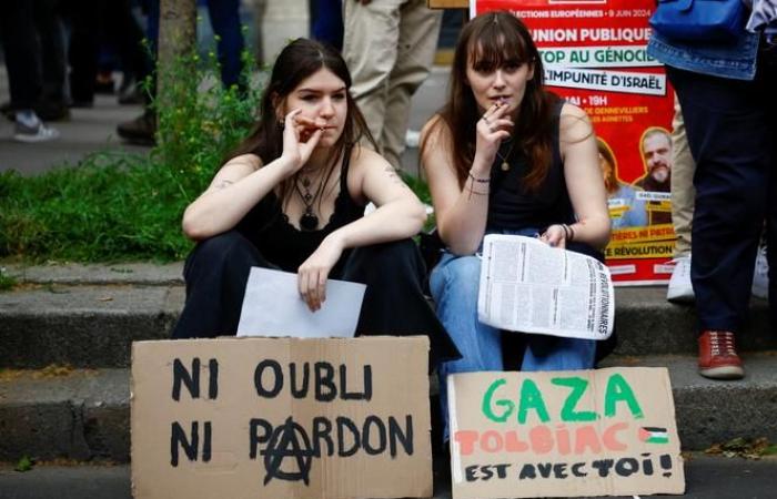 In Tolbiac, in Paris, a long blockade to protest against the war in Gaza and obtain an end to partnerships with two Israeli universities