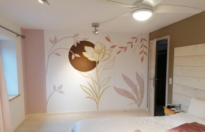 “Madame Fleur”, by Wanze, will… flourish frescoes on the walls of five rooms of the CHRH maternity ward