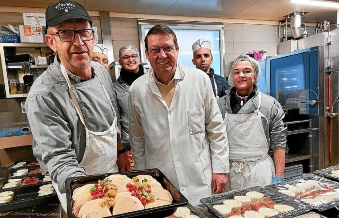 “It’s the shot, yes!” », assures this butcher and caterer as end-of-year New Years approaches