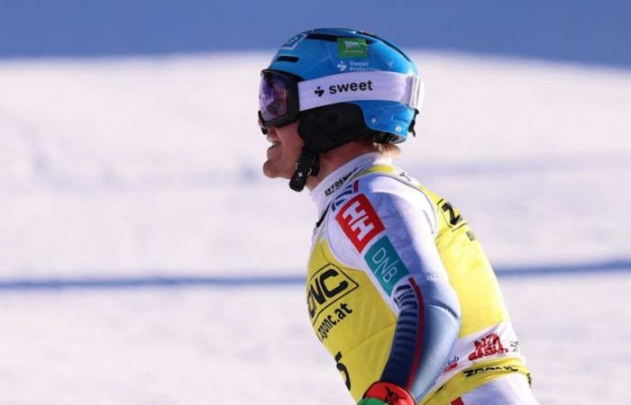 Timon Haugan triumphs in Alta Badia slalom for second career win