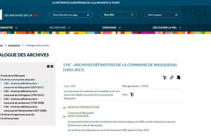 What's new in the Archives of the European Metropolis of Lille