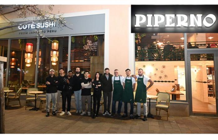 Côté Sushi & Piperno New Travel Brand in Antibes –